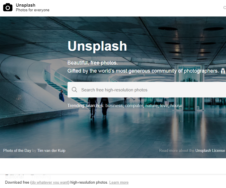 Unsplash