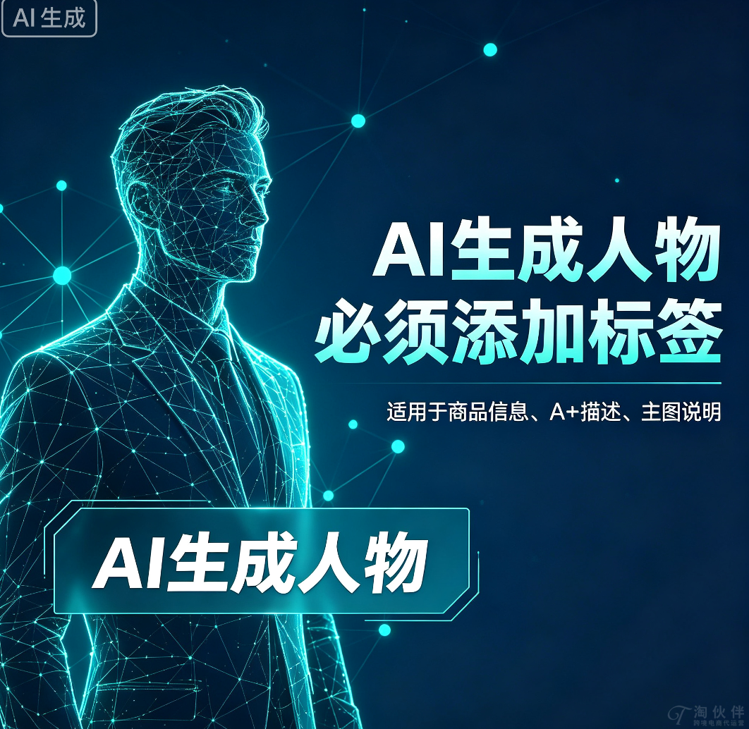 现在必须在商品信息和 A+ 商品描述中为由 AI 生成的人物添加标签